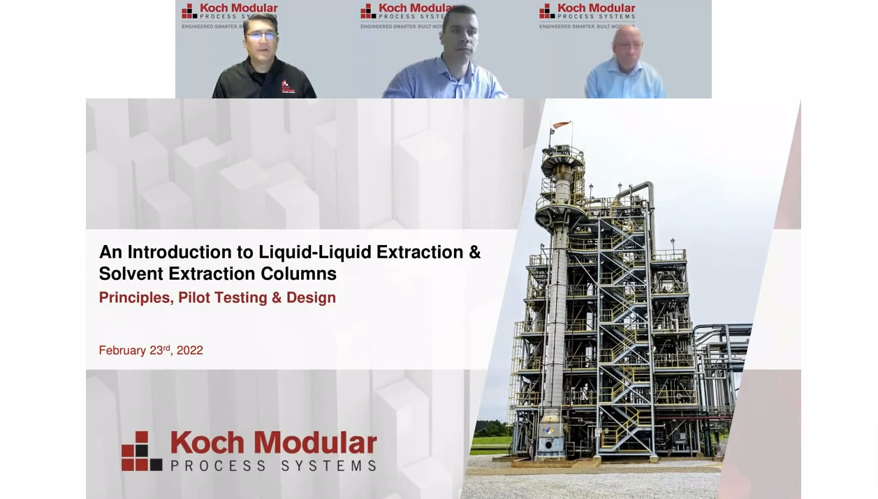 An Introduction to Liquid-Liquid Extraction & Solvent Extraction Columns
